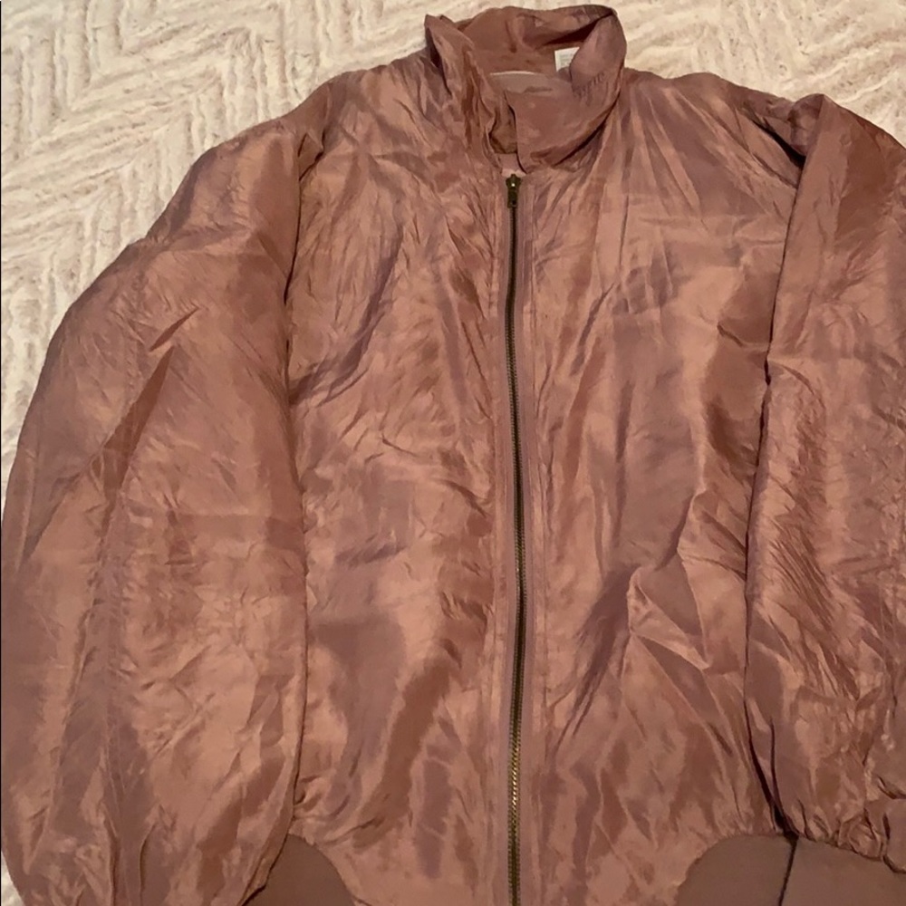 Vintage Blair Silk Bomber Jacket